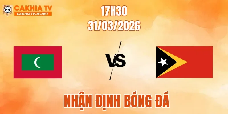 Maldives Vs Đông Timor